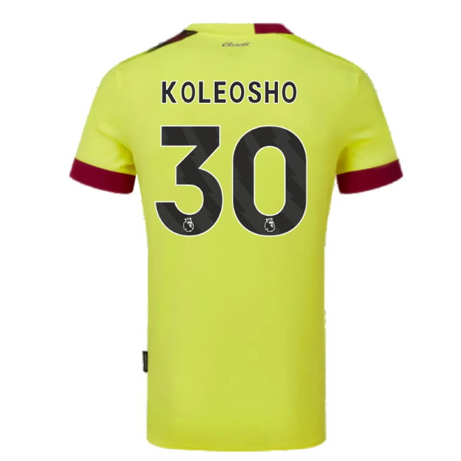 2023-2024 Burnley Away Shirt (Koleosho 30)