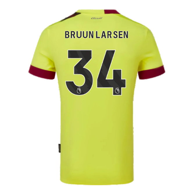 2023-2024 Burnley Away Shirt (Bruun Larsen 34)