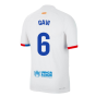 2023-2024 Barcelona Away Authentic Away Shirt (Gavi 6)
