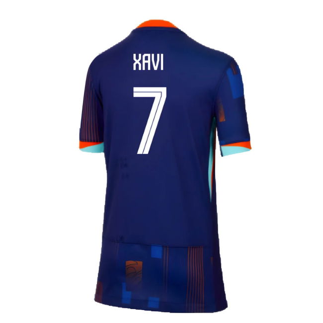 2024-2025 Netherlands Away Shirt (Kids) (Xavi 7)