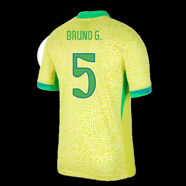 2024-2025 Brazil Home Shirt (Bruno G. 5)
