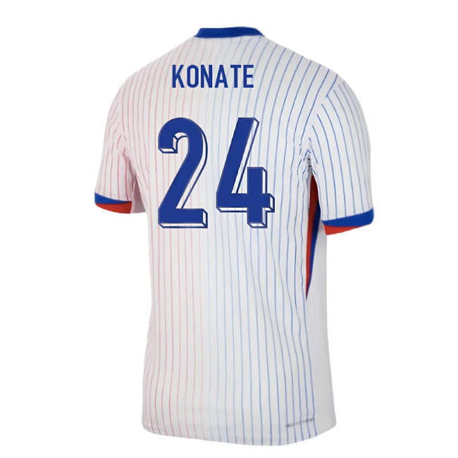 2024-2025 France Away Dri-ADV Match Shirt (Konate 24)