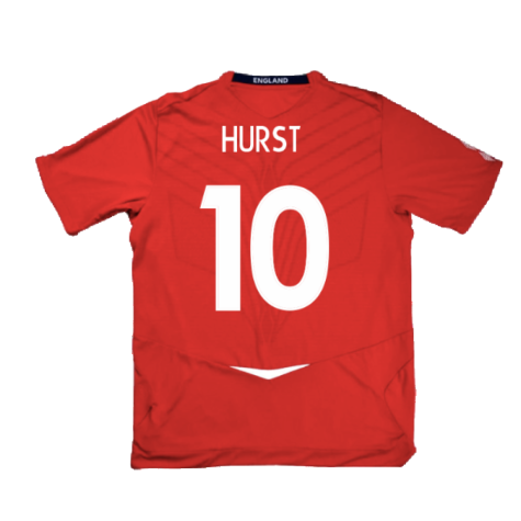 England 2008-10 Away Shirt (L) (Mint) (Hurst 10)