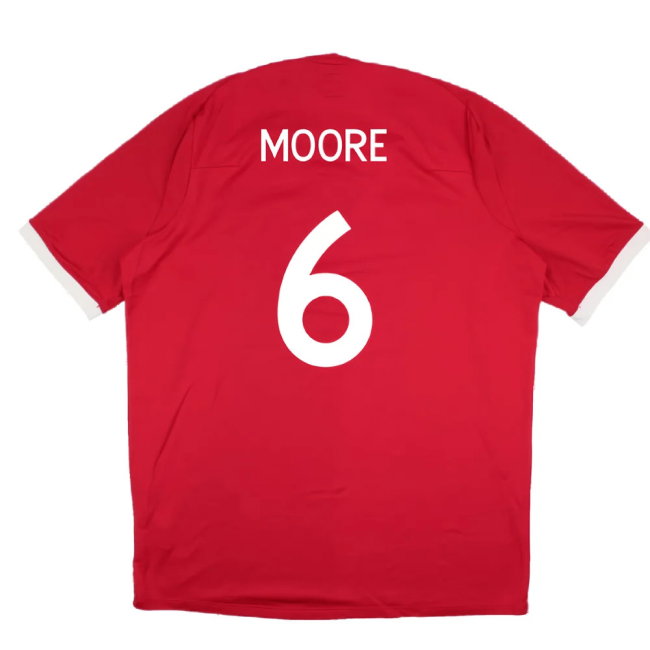 2010-2011 England Away Shirt (Moore 6)