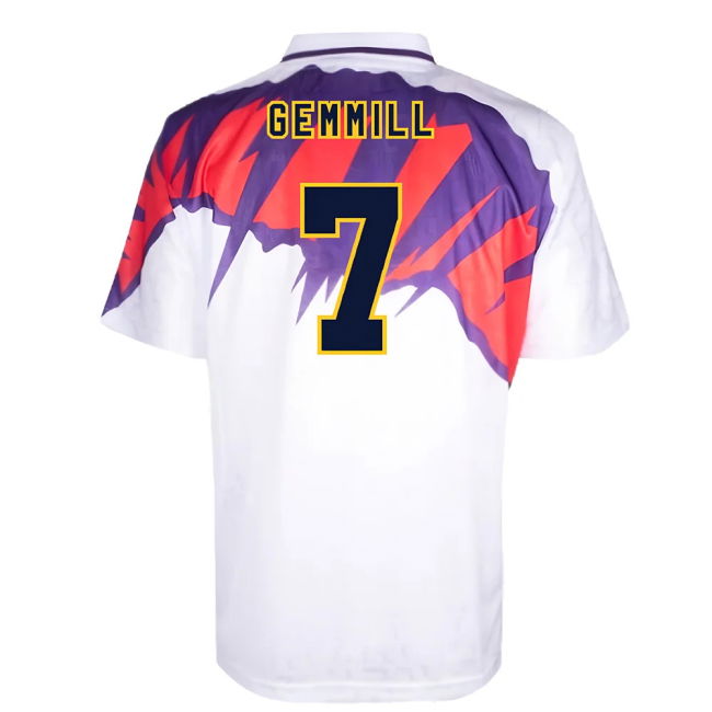 Scotland 1992 Away Retro Shirt (Gemmill 7)