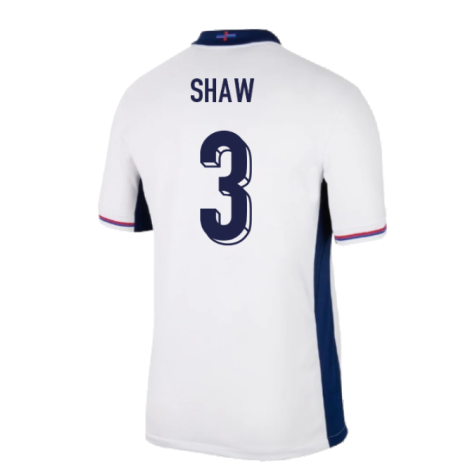 2024-2025 England Home Shirt (Shaw 3)