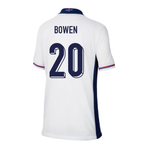 2024-2025 England Home Shirt (Kids) (Bowen 20)