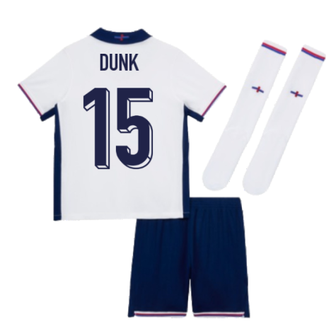2024-2025 England Home Mini Kit (Dunk 15)