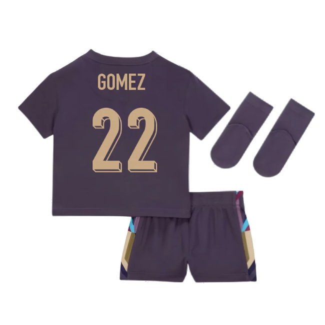 2024-2025 England Away Baby Kit (Gomez 22)