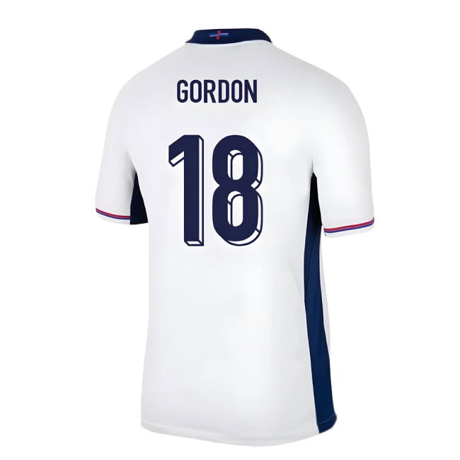 2024-2025 England Home Shirt (Gordon 18)