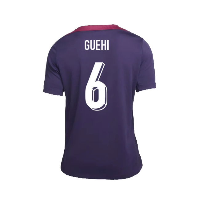 2024-2025 England Strike Training Shirt (Purple Ink) (Guehi 6)