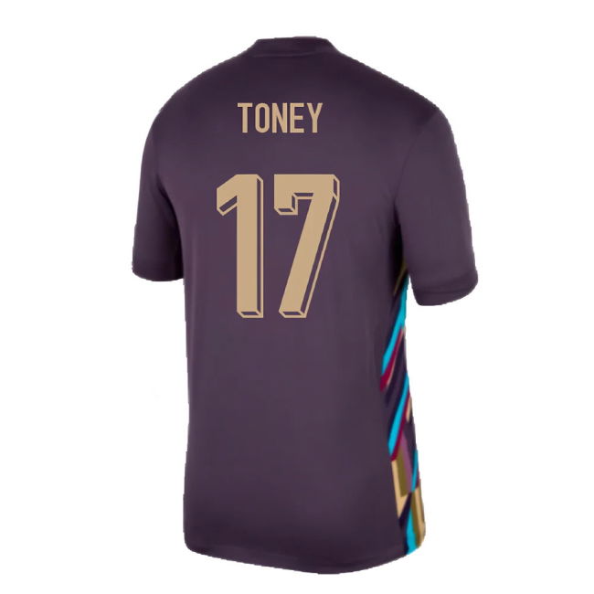 2024-2025 England Away Shirt (Toney 17)