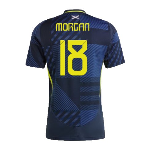 2024-2025 Scotland Home Shirt (Morgan 18)