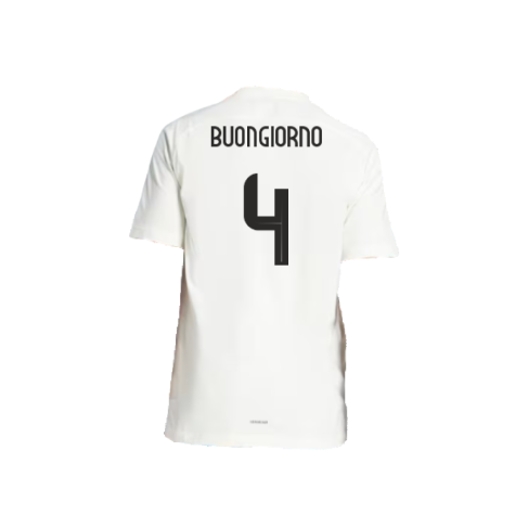 2024-2025 Italy DNA Graphic Tee (White) (BUONGIORNO 4)