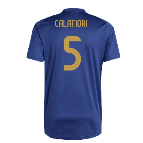 2024-2025 Italy Training Tee (Navy) (CALAFIORI 5)