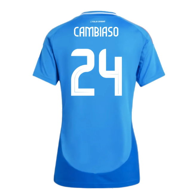 2024-2025 Italy Home Shirt (Ladies) (CAMBIASO 24)
