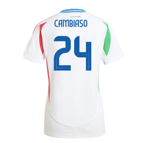 2024-2025 Italy Away Shirt (Ladies) (CAMBIASO 24)