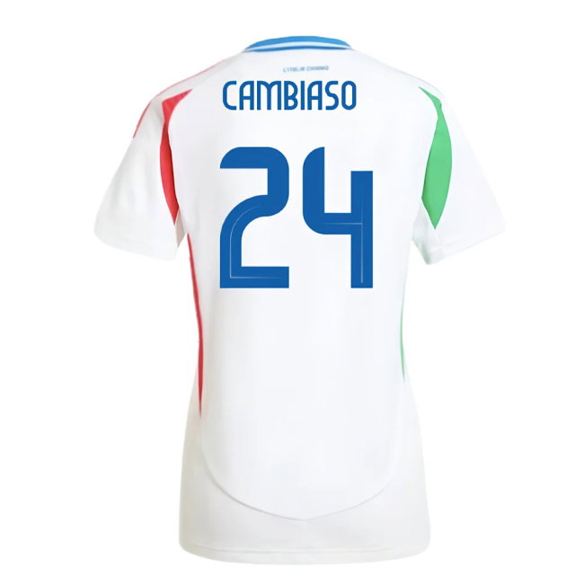2024-2025 Italy Away Shirt (Ladies) (CAMBIASO 24)