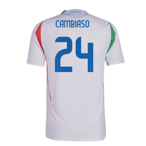2024-2025 Italy Authentic Away Shirt (CAMBIASO 24)