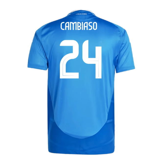 2024-2025 Italy Authentic Home Shirt (CAMBIASO 24)