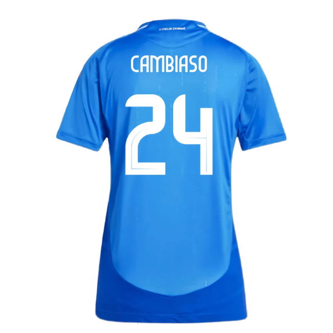 2024-2025 Italy Authentic Home Shirt (Ladies) (CAMBIASO 24)