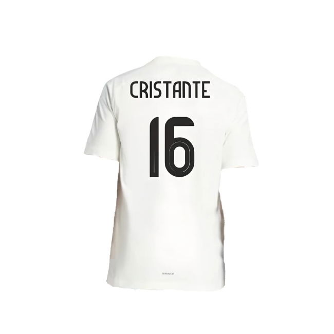 2024-2025 Italy DNA Graphic Tee (White) (CRISTANTE 16)