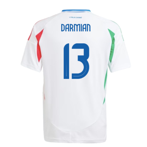 2024-2025 Italy Away Shirt (Kids) (DARMIAN 13)