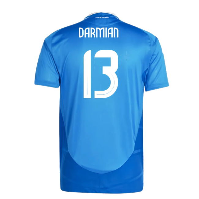 2024-2025 Italy Authentic Home Shirt (DARMIAN 13)