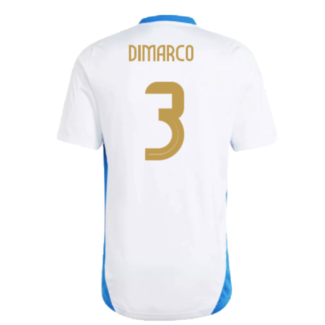 2024-2025 Italy Training Tee (White) (DIMARCO 3)