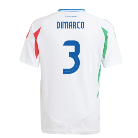 2024-2025 Italy Away Shirt (Kids) (DIMARCO 3)