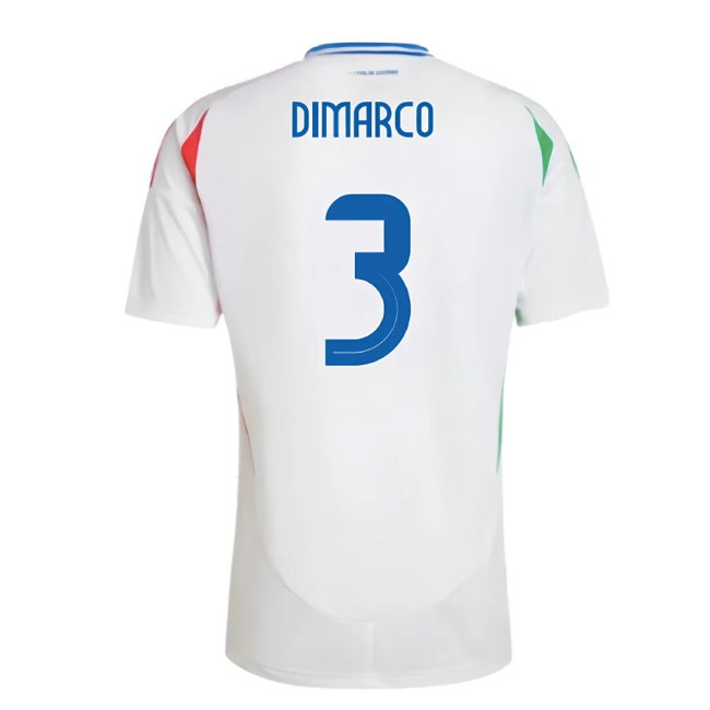 2024-2025 Italy Away Shirt (DIMARCO 3)