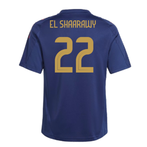 2024-2025 Italy Training Jersey (Navy) - Kids (EL SHAARAWY 22)