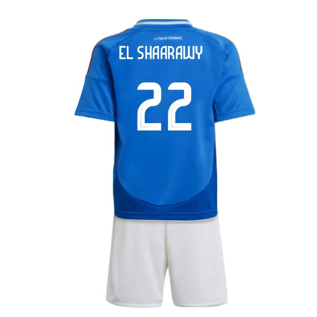 2024-2025 Italy Home Mini Kit (EL SHAARAWY 22)