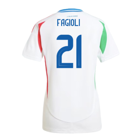 2024-2025 Italy Away Shirt (Ladies) (FAGIOLI 21)