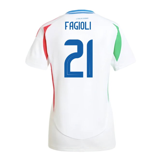 2024-2025 Italy Away Shirt (Ladies) (FAGIOLI 21)
