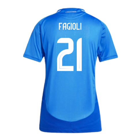 2024-2025 Italy Authentic Home Shirt (Ladies) (FAGIOLI 21)