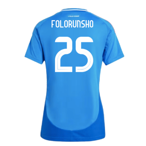 2024-2025 Italy Home Shirt (Ladies) (FOLORUNSHO 25)