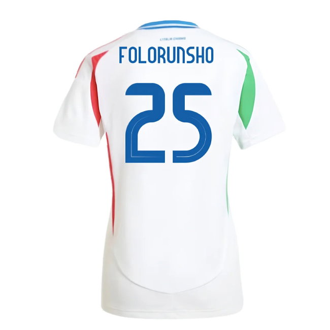 2024-2025 Italy Away Shirt (Ladies) (FOLORUNSHO 25)