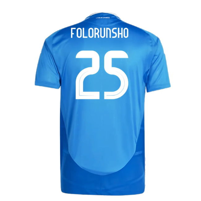 2024-2025 Italy Authentic Home Shirt (FOLORUNSHO 25)