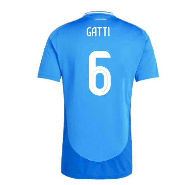 2024-2025 Italy Home Shirt (GATTI 6)