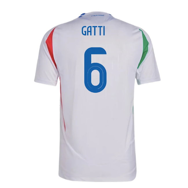 2024-2025 Italy Authentic Away Shirt (GATTI 6)