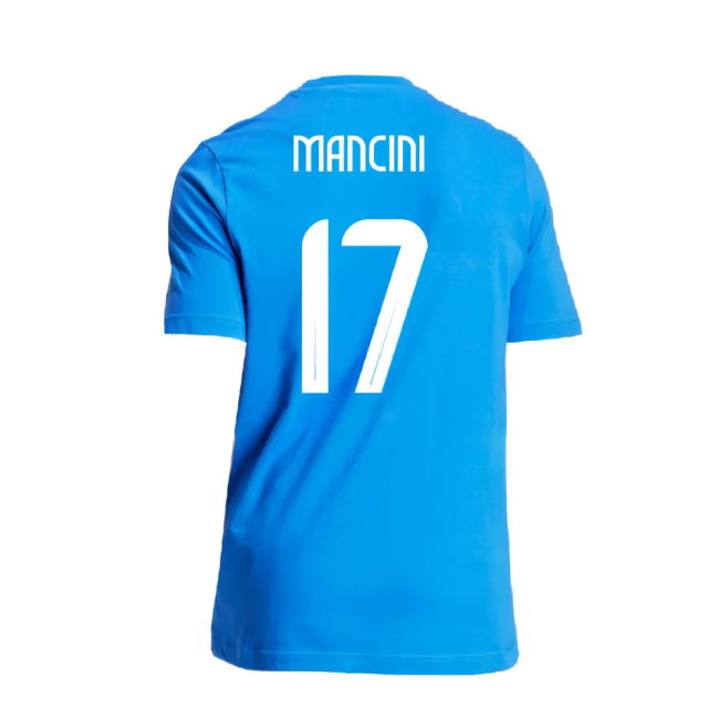 2024-2025 Italy DNA Graphic Tee (Blue) (MANCINI 17)