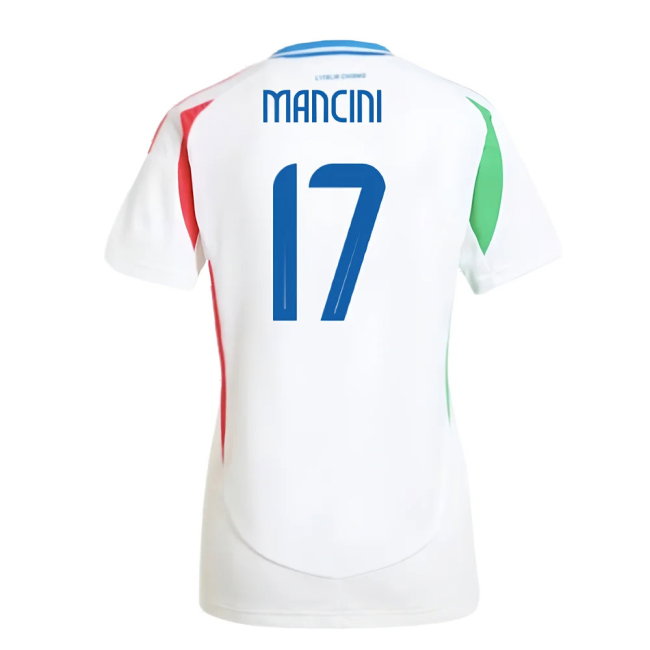 2024-2025 Italy Away Shirt (Ladies) (MANCINI 17)