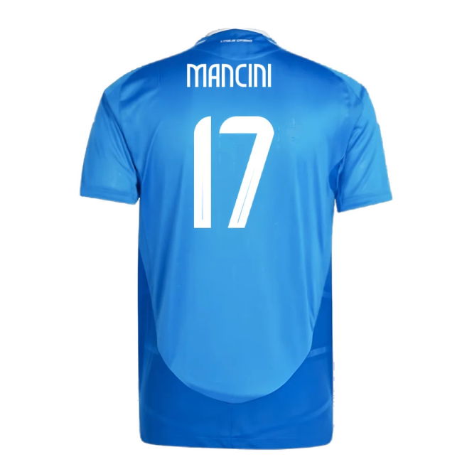 2024-2025 Italy Authentic Home Shirt (MANCINI 17)
