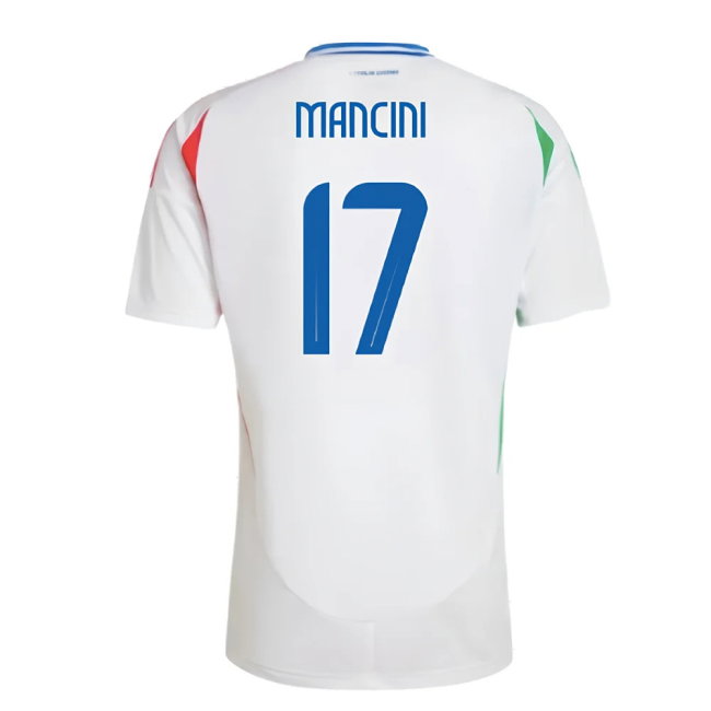 2024-2025 Italy Away Shirt (MANCINI 17)