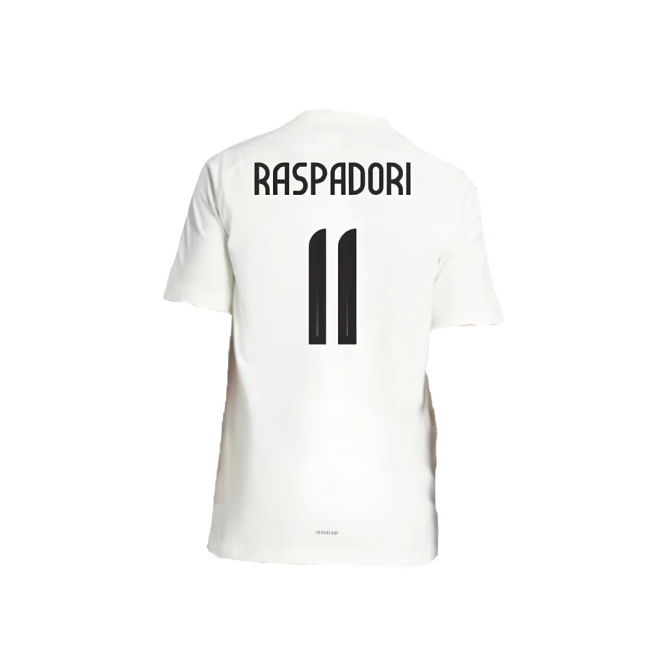 2024-2025 Italy DNA Graphic Tee (White) (RASPADORI 11)