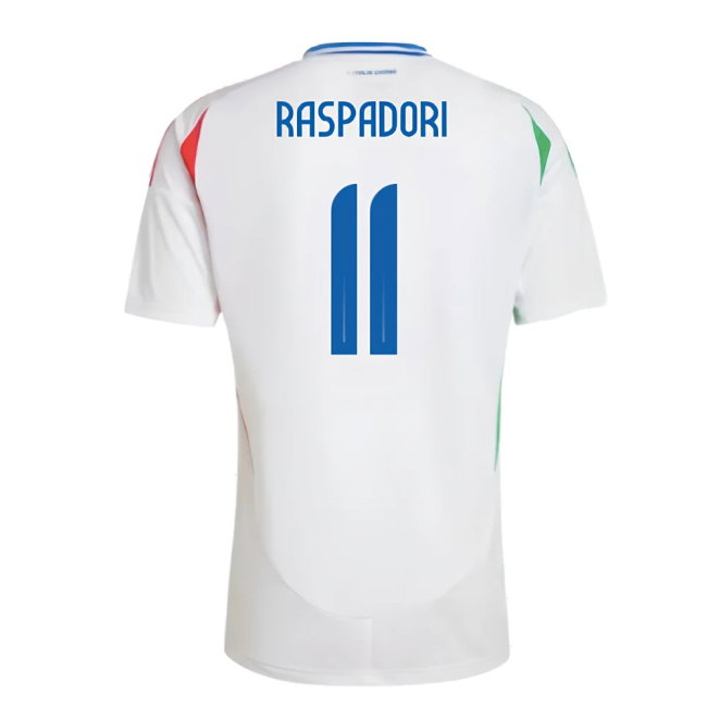2024-2025 Italy Away Shirt (RASPADORI 11)