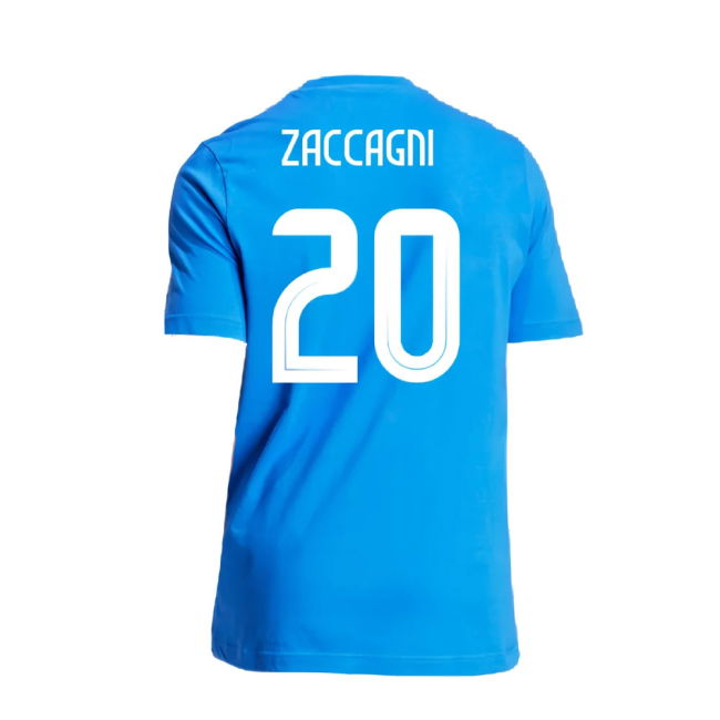 2024-2025 Italy DNA Graphic Tee (Blue) (ZACCAGNI 20)