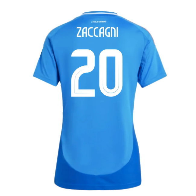 2024-2025 Italy Home Shirt (Ladies) (ZACCAGNI 20)