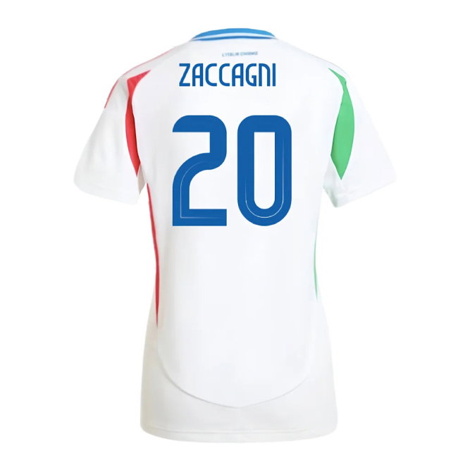 2024-2025 Italy Away Shirt (Ladies) (ZACCAGNI 20)